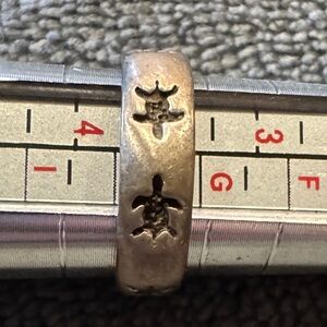 Sterling Silver Turtle Toe Ring